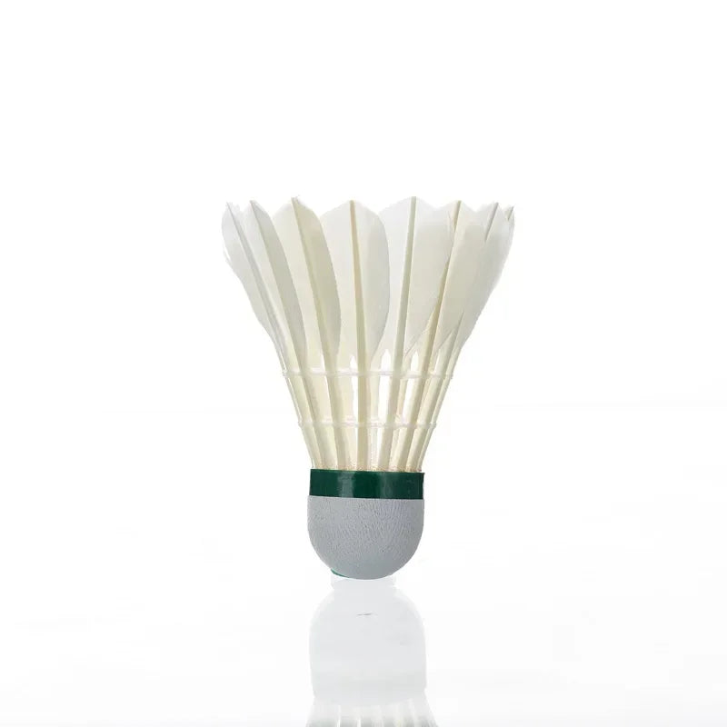 Kawasaki Badminton Shuttlecock Feather for Clubs&Training KING 8E/10E Goose Feather Badminton Ball Durable Shuttlecock Badminton