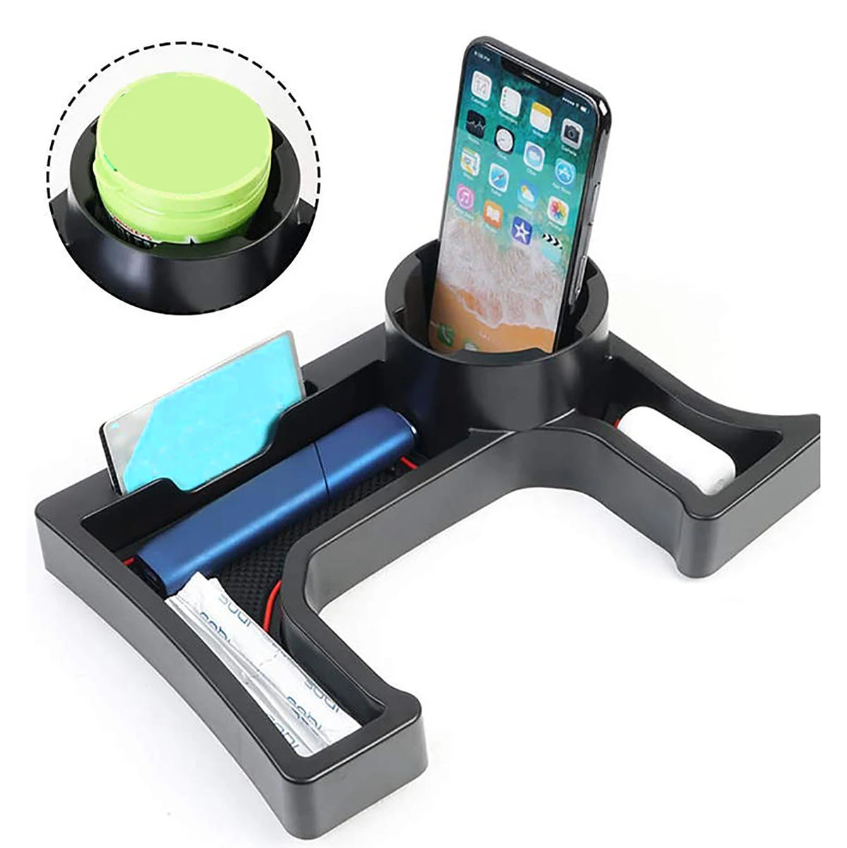 Car Gear Shifter Storage Box Center Console Stowing Tidying Organizer Insert Tray For Suzuki Jimny 2019-2025 Accessories