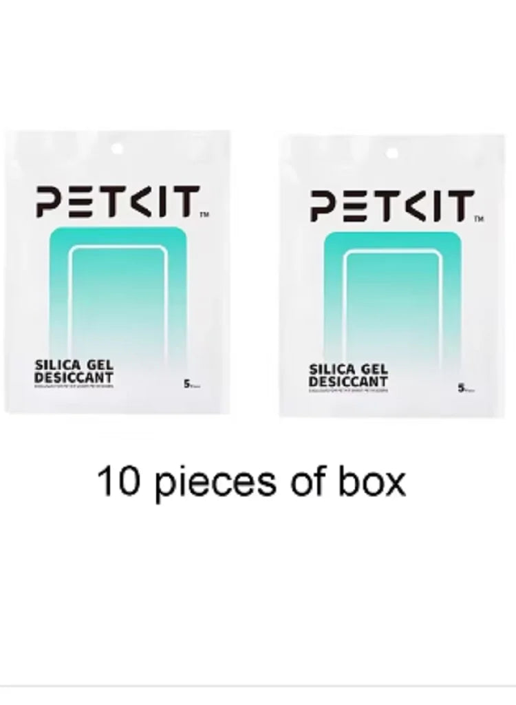 PETKIT Replaced esiccant Preservative Moisture-proofing agent for Smart Feeders -5 Packs transparent silica gel beads