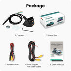 GreenYi AHD 1920x1080P Car Rear View Camera 170° Fisheye Golden Lens Full HD Night Vision Vehicle Reversing Front Cameras G899