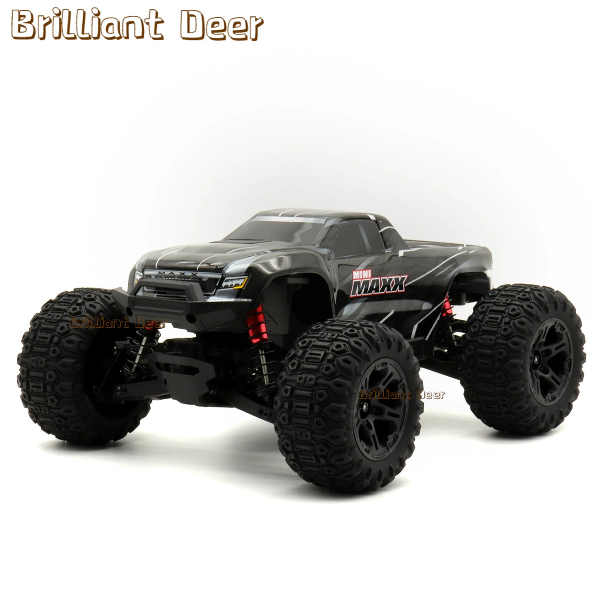 12mm Hex RC Tire and Wheel Upgrade Parts for Traxxas 1/10 MINI MAXX RC Monster Truck Remote Control Car Model Accessories