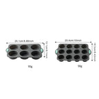 Silicone Cake Mold Pan 6/12 Cup Baking Tray Non-Stick Muffin Mold Cupcake Baking for Cakes Biscuit DIY Cake Kitchen Accessories