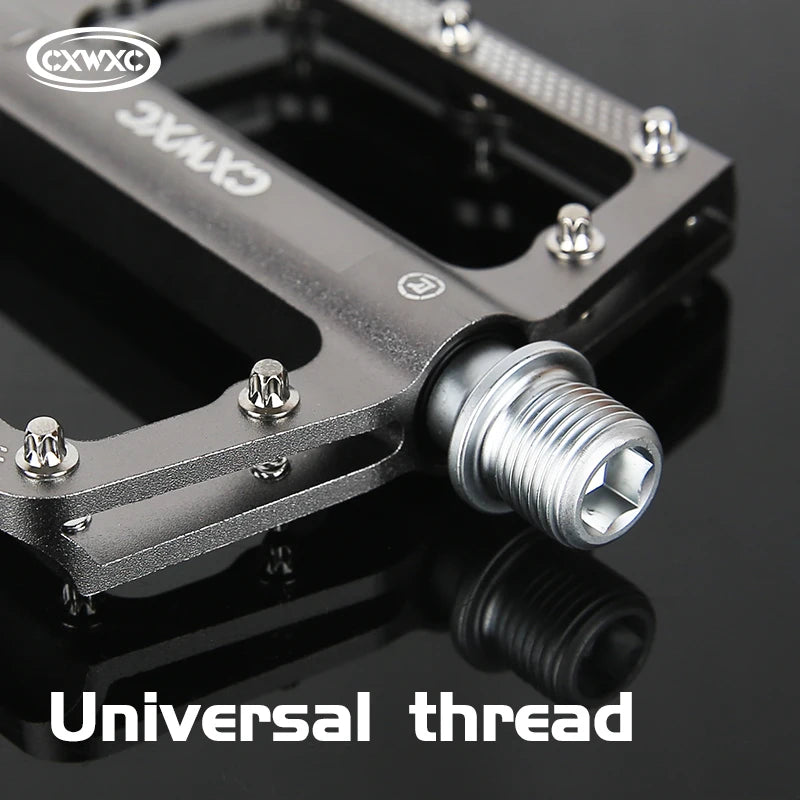 CXWXC Bicycle Pedal Widened 3 Sealed Bearing Bike Pedals Non-Slip Waterproof Cycling Pedals Ultralight Aluminum MTB Bike Pedal