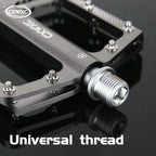 CXWXC Bicycle Pedal Widened 3 Sealed Bearing Bike Pedals Non-Slip Waterproof Cycling Pedals Ultralight Aluminum MTB Bike Pedal