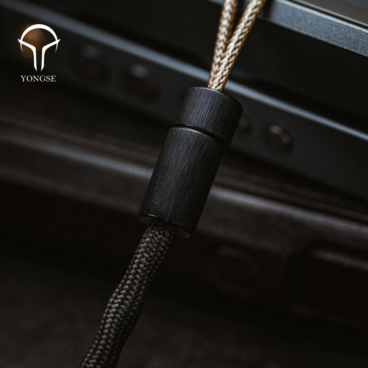 Yongse BlackSea Litz Coaxial Structure Single Crystal Copper And Silver-plated Single Crystal Copper ＆ Graphene Earphone Cable