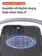 Magnetic Shockproof Case For iPhone 17 16 15 14 ProMax Charging Cover with Lock-in Design fit Quad-style Motocycle/Bike