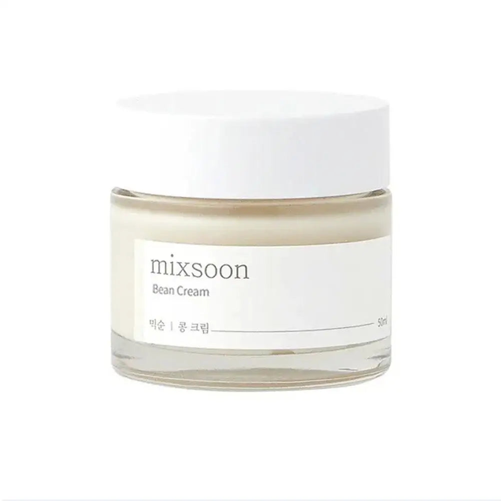 Korean Mixsoon Bean Cream Essence Sunscreen Centella Facial Cleaner Moisturizing Soothing Enhance Skin Elasticity Oil Control