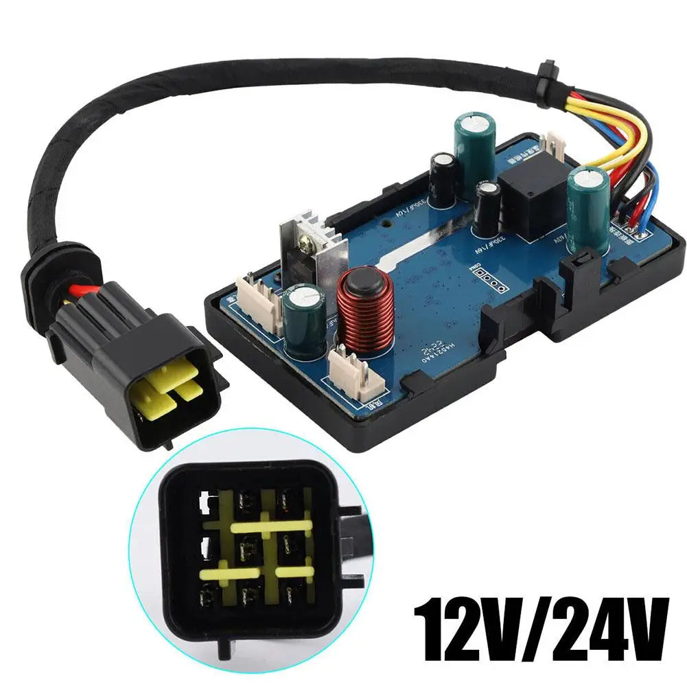 12V 24V Air Diesels Air Heater LCD Monitor Switch, Control Board Motherboard with Remote Control For Car Parking Heater Control