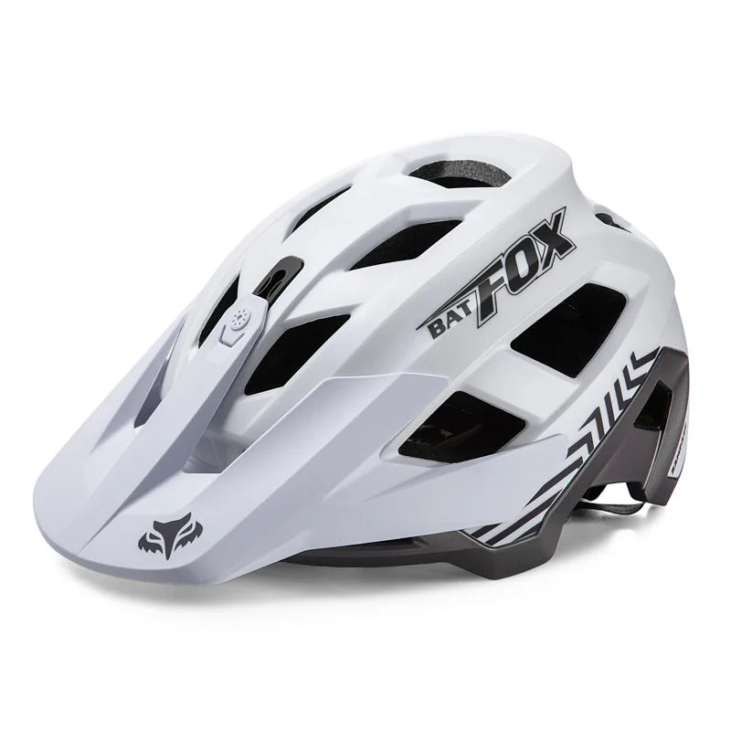 BATFOX MTB Cycling Helmet with GoPro Mount, Comfort Liner, M/L 55-62cm, Multi-Color