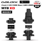 GOLDIX M370 Bicycle Hub 24H Sealed Bearing 6-bolt Disc Brake Straight Pull 24 Holes Ratchet 36T BOOST MTB Hub for Shimano SRAM
