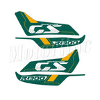 For R1300GS R1300 GS ADV Triple Black Trophy Motorcycle Handguard Decals Motorrad Hand Guard Shield Protection Stickers
