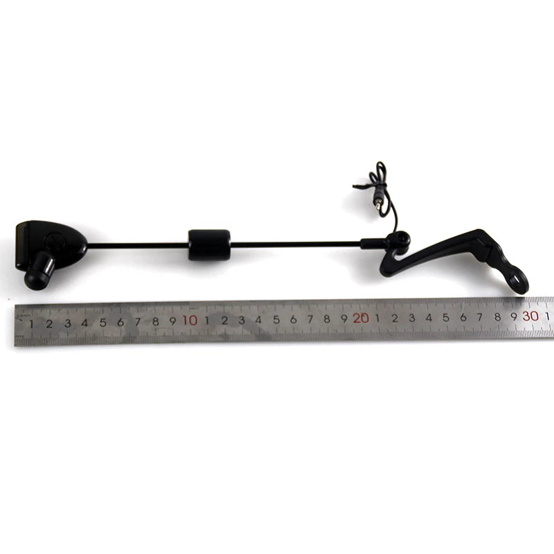 JSFUN Fishing Swinger Set Bite Alarm Hanger Swinger 4 Colors LED Illuminated Indicator Carp Fishing Tackle In Zipper Case