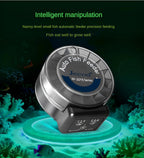 Automatic Fish Feeder｜Dual Moisture-Proof Bins｜100ml Capacity｜Precise Timing｜Anti-Jam Multi-Feed Compatible｜Easy to Clean