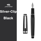 JINHAO 82 Fountain Pen Spin Silver Clip EF F M Nib Business Office School Supplies Ink Pens Korean Stationery Pens for Writing