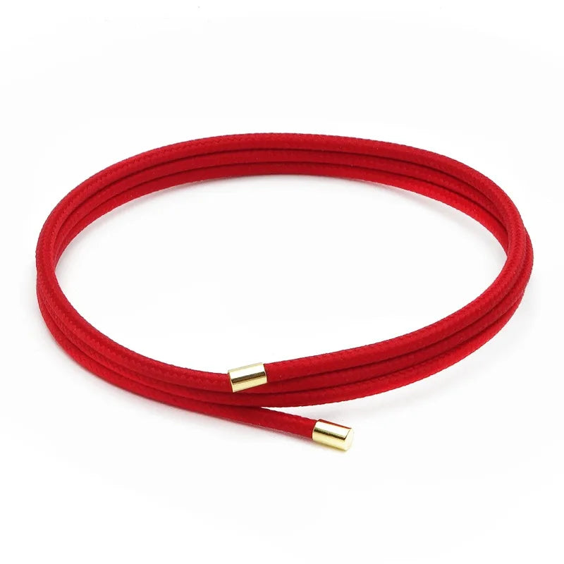 5Pcs Multicolor Magnetic Rope Adjustable Magnet Milan Rope Bracelet Automatic Magnetic DIY Jewelry Making Accessories