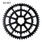 GOLDIX 53-39T 52-36T 50-34T 48-32T 46-30T specification road bicycle crankset chainring suitable for SHIMANO and SRAM 10 11S 12S