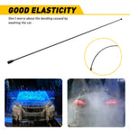 21Inch Car Antenna Automotive Universal Antenna Mast Black For Car SUV Pickup FM/AM Signal Aerial Amplified Antenna Mast Whip