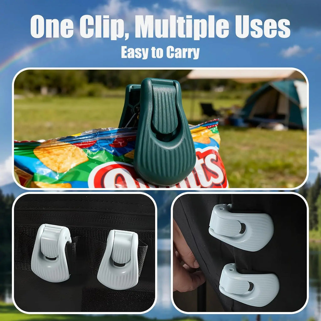 1PC-4PCS Fishing Pole Holder Portable Compact Fishing Rod Fixer Wall Mounted Fishing Pole Strap Multifunctional Rod Holder Clip