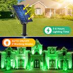 Super Bright Green Solar LED Light Outdoor Aluminum Solar Spotlight Solar Garden Light Outdoor IP65 Waterproof Solar Lawn Light