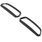 For Audi A6 C7 2016-2018 Stainless Steel Car Tail Throat Pipe Modified Cover Car Exhaust Tail Pipes Decoration Frame Accessories