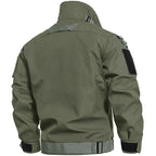 Lynjacye Motorcycle Bomber Jacket Cotton Stand Collar Patch Flight Coat Men Women