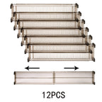 10 件, Plastic Drawer Divider 5Sets, Home Drawer Storage Dividers, Drawer Dividers for Storage and Organization, Free Combinatio