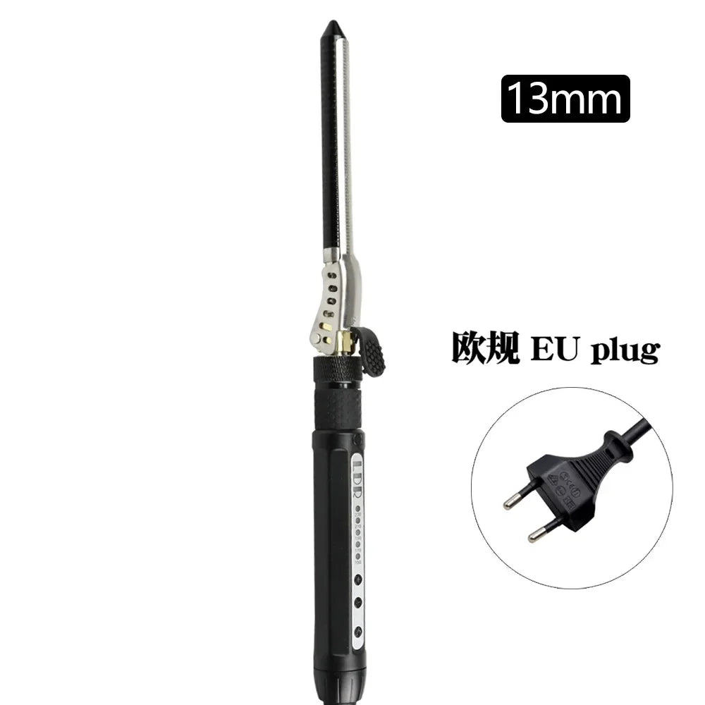 Bestseller Small Curling Iron 7mm Clip Rotatable Short Hair Fluffy Wool Roll Mini Curling Iron