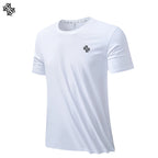 SBWL Men's Quick Dry Athletic T-Shirt, Short Sleeve, Black/Blue/Dark Grey, Sizes M-5XL