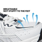 Baasploa Women Sport Shoes Mesh Breathable Lightweight Casual Walking Shoes Female New Comfort Running Shoes Non-slip 35-42
