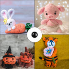 200/100PCS Black Plastic Safety Eyes For Toys Amigurumi Diy Kit Crafts TeddyBear Toy Eye For Doll Decoration Accessories 5-20mm