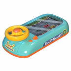 Musical Steering Wheel Toys for Boys 4-6 Toddler Simulated Driving Racing Car Game with Sound  Interactive Educational Learning