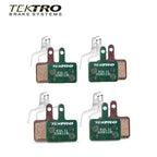 TEKTRO MTB Disc Brake Pads E10.11 High Braking Performance & Low Wear Brake Pad Thickness 2mm Bicycle Accessories