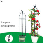 Plant Climbing Support Trellis Stand 2-3 Tier, White or Black, for Tomato Vine Plants