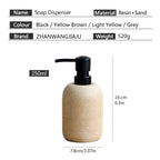 Kitchen and bathroom soap dispenser, shower replacement bottle, cleaning agent bottle, hand pump bottle, separate bottle
