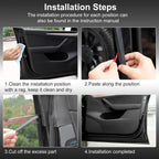 Soundproof Sealling Strips For Tesla Model 3/Y/X/S  (2019-2024) Door Seal Kit Soundproof Rubber Weather Draft Strip Wind Noise R