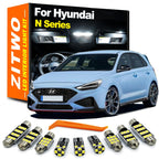 ZITWO Canbus LED interior light kit for Hyundai N Series, ice blue/purple/warm white