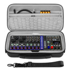 Geekria Audio Interface Carrying Case Compatible with Zoom LiveTrak L6 max/ L6 max Digital Mixer (Dark Grey)