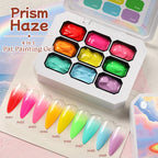 UR SUGAR 4-in-1 Painting Gel Nail Polish Set, 9 Colors, UV/LED Soak Off, 1pc