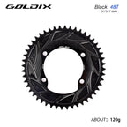 GOLDIX Road Bike Gravel Bike Single Chainring 110BCD Suitable for Shimano R7000 R8000 R8100 R9200 Suitable for Crank Power Meter