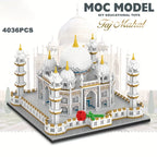 4036pcs small castle building model, building blocks assembly collection toys, decorations gifts for friends and family