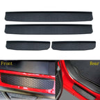 Jeep Wrangler JL 2018-2019 Door Sill Entry Guard Protector Plates, 2 or 4 Door