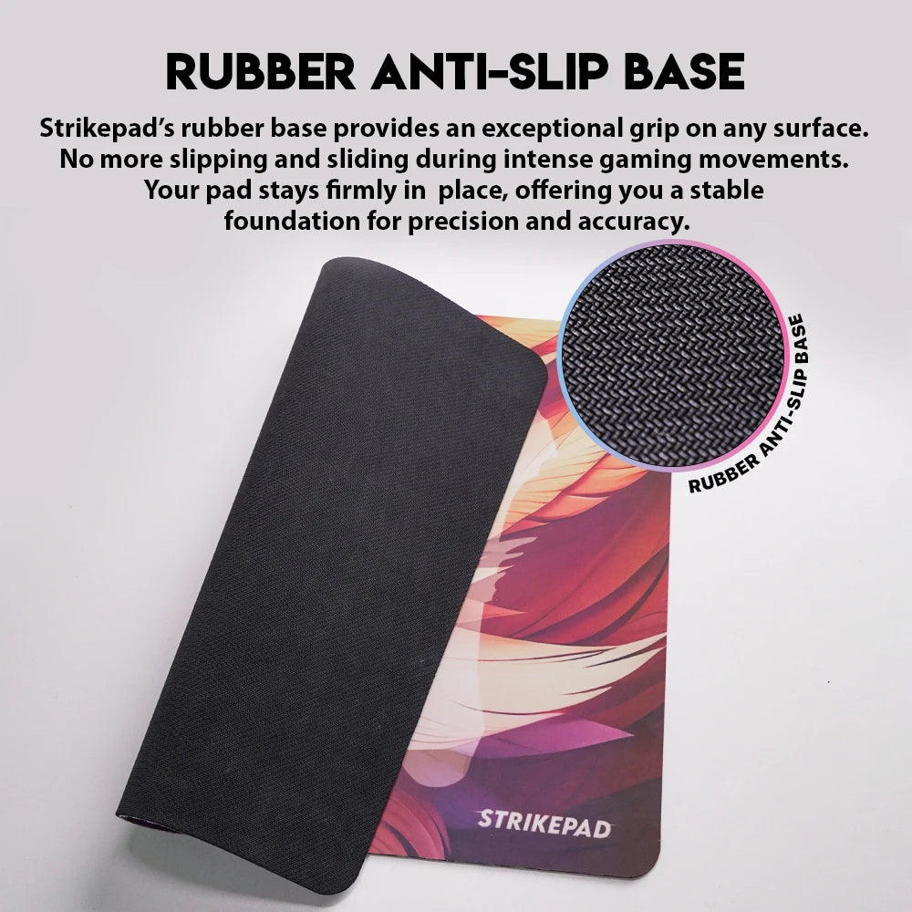FANTECH Strikepad MST491 Gaming Mousepad Alluring Holographle Design 490x420x3mm Mouse Mat Waterproof and No Edge Stitching