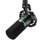 maono PD200X RGB Gaming Microphone Dynamic Microphone USB/XLR Dual Mode Microphone Podcast Mic RGB XLR/USB Gaming Podcasting Mic