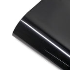 Ultra Gloss PET Piano Black Vinyl Wrap Film Sticker Auto Decoration Accessories Glossy Black Self Adhesive Vinyl Bubble Air Free