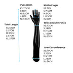 Long Latex Gloves Women Sexy Full Length Gloves Club Wear Catsuit Dress Rubber Cosplay Costume