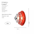 Red 24CM / Wall Control / Warm light