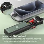 Freewell Portable Duo Reader Ultimate SD TF and Micro SD Card Reader & Holder for Professional Photographers and Videographers