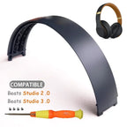 Replacement Headband Arch Plastic Parts Kit for Beats Studio 2.0/3 Headphones, Multiple Colors
