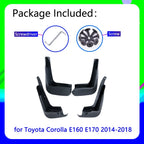 Mudguards For Toyota Corolla Altis E160 E170 2014 2015 2016 2017 2018 Cladding Splash Mud Flaps guards Mudflap Car Accessories