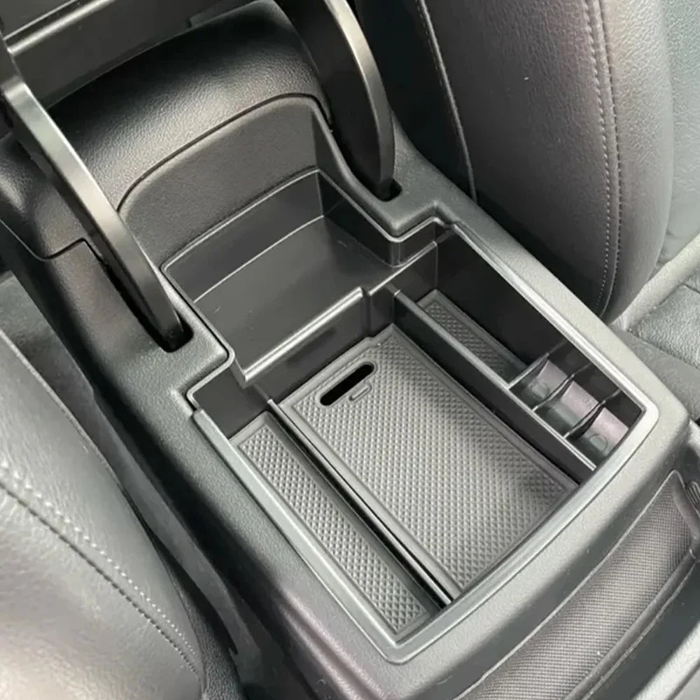 ABS Car Armrest Storage Box for Audi Q5 8R 2009 - 2017 Central Console Organizer Tray Interior Accessories